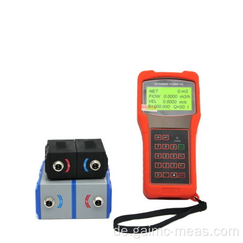 Handheld digitaler Wasser tragbarer Ultraschall-Durchflussmesser